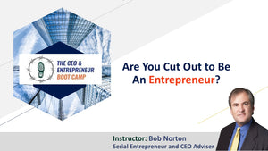Are You Cut out to Be an Entrepreneur?