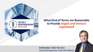 What Kind of Terms are Reasonable to Provide Angels and Venture Capitalists?