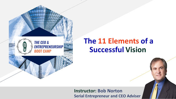 The 11 Elements of a Successful Vision