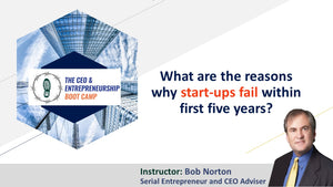 What are the reasons why start-ups fail within first five years?