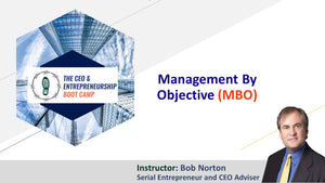 Management By Objective (MBO)