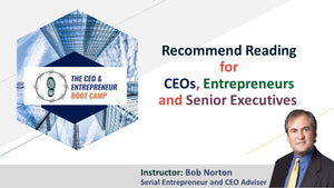 Recommend Reading For CEOs, Entrepreneurs and Senior Executives