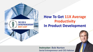 How To Get 11X Average Productivity In Product Development?