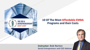 10 Of The Most Affordable EMBA Programs and their Costs